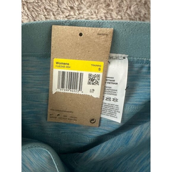 Nike Women's Pro 3" Space Dye Dri-Fit Compression Shorts Size S HJ6348-464 New - Picture 5 of 10